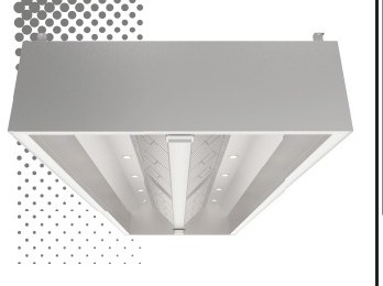 Coifa modular Hefesto FastDualFilter UV em aço inox